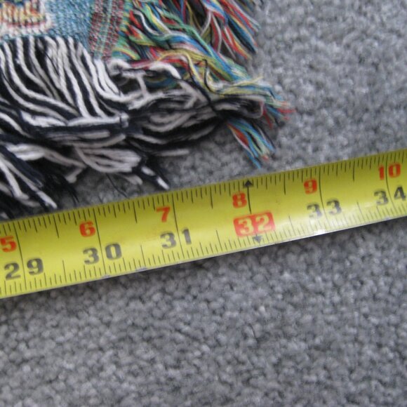 Share Disney World Park It's a Small World Woven Tapestry Lap Blanket 50x33" - Picture 6 of 12